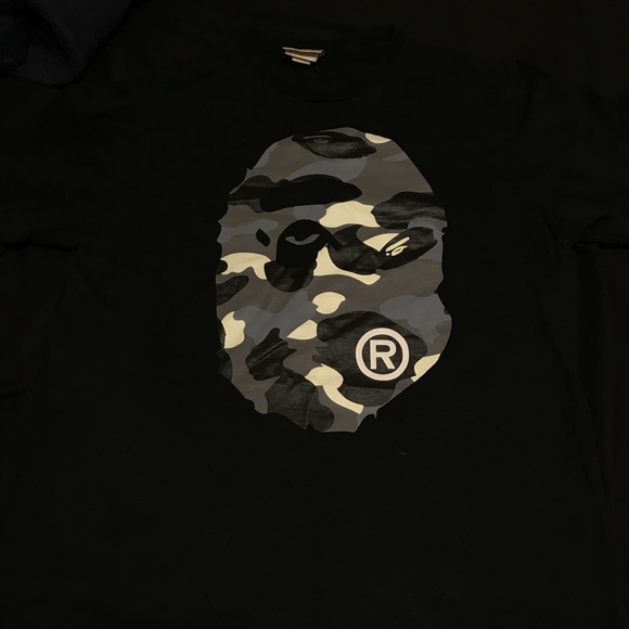 glow in the dark bape shirt